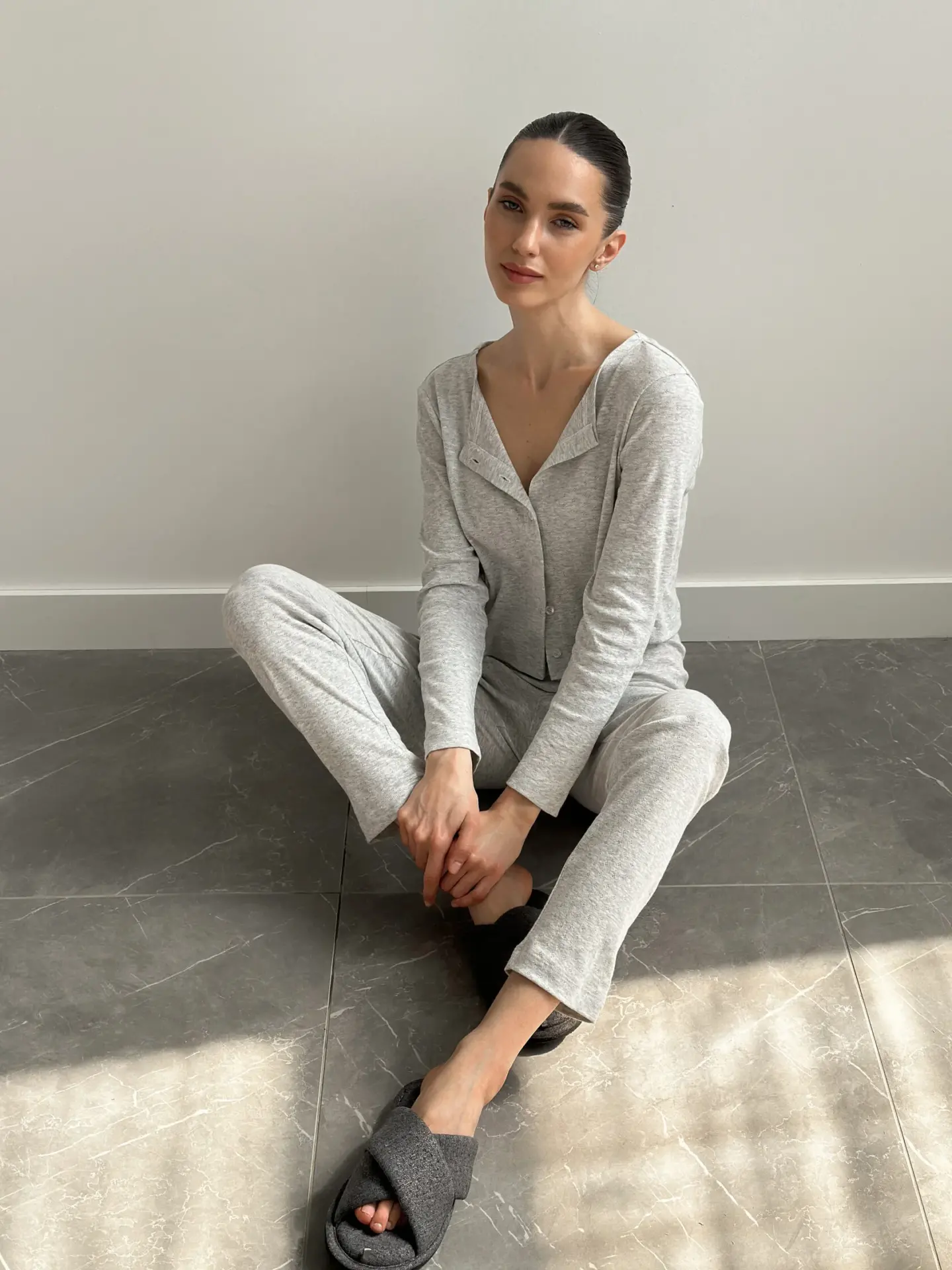 Rybana joggery szare